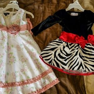 Designer Toddler Girl dress lot Kids Wedding NWOT